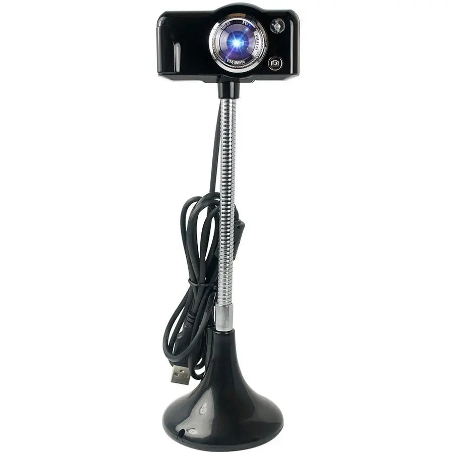 Hamilton Buhl SuperFlix Webcam with Gooseneck Stand - 5 Megapixel, 1080x720 Resolution, USB 2.0
