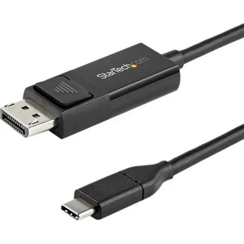 StarTech.com 6ft (2m) USB-C to DisplayPort 1.2 Cable - 4K 60Hz Reversible Video Adapter