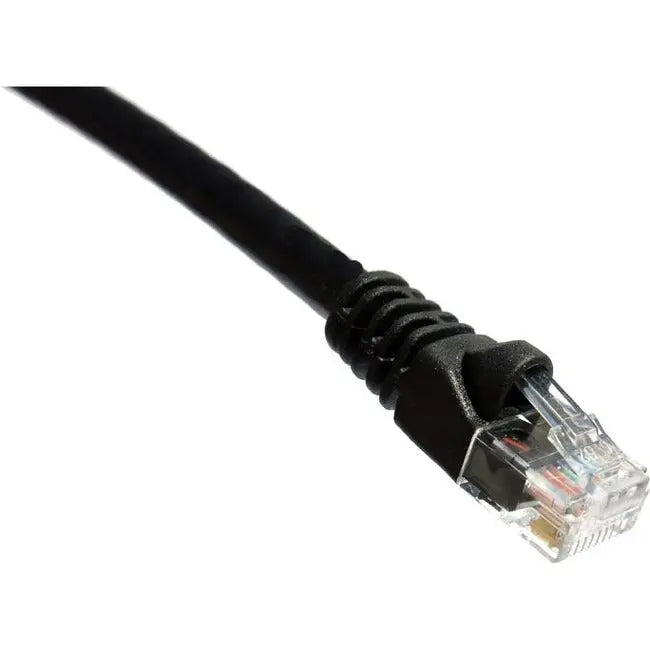 Axiom 9ft Cat5e 350MHz Patch Cable with Molded Boot (Black) – Reliable Network Connectivity