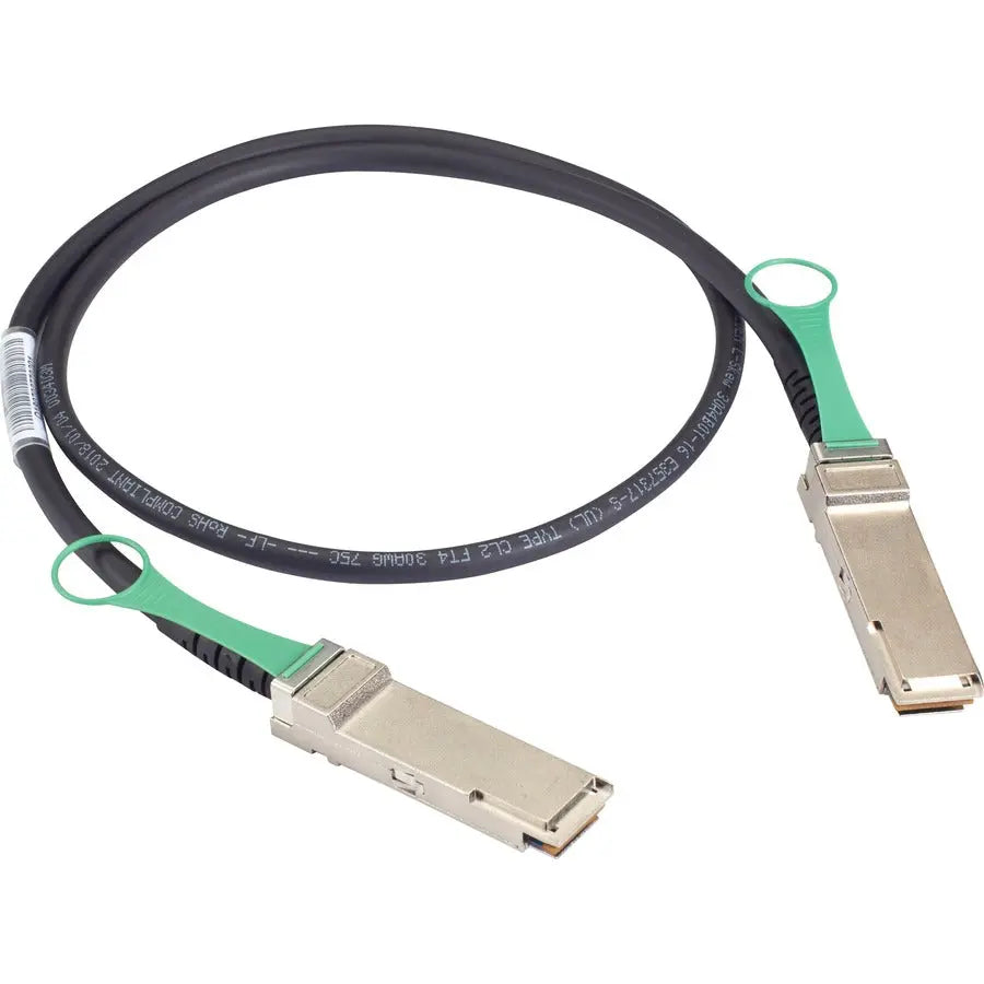 Black Box QSFP+ Network Cable - Cisco-Compatible 40 Gbps Direct Attach Cable (Part Number: QSFP-H40G-CU2M-BB)