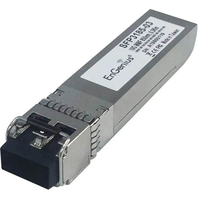 EnGenius SFP+ Transceiver Module SFP3185-03 – 10GBase-SR for High-Performance Networking