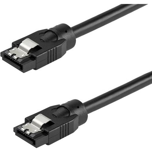 StarTech.com 0.6 m Round SATA Cable with Latching Connectors - Supports 6Gbps Data Transfer
