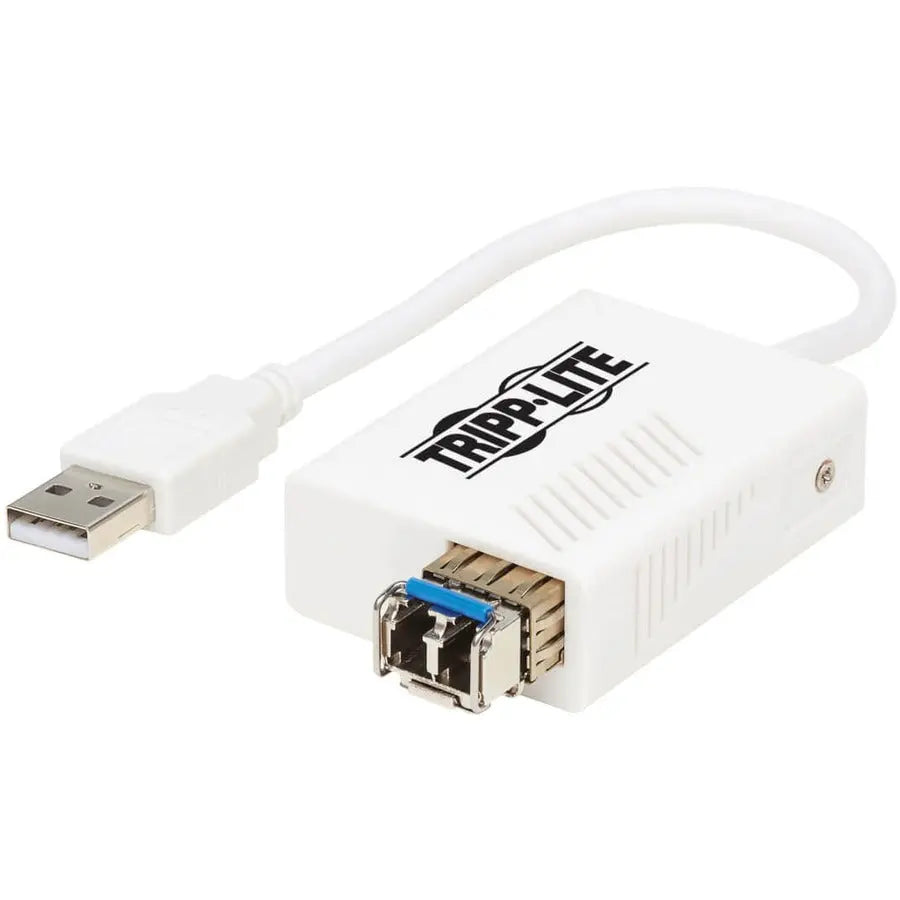 Eaton Tripp Lite Series U236-MMF-LC USB to Ethernet Fiber Optic Adapter for Notebook and PC