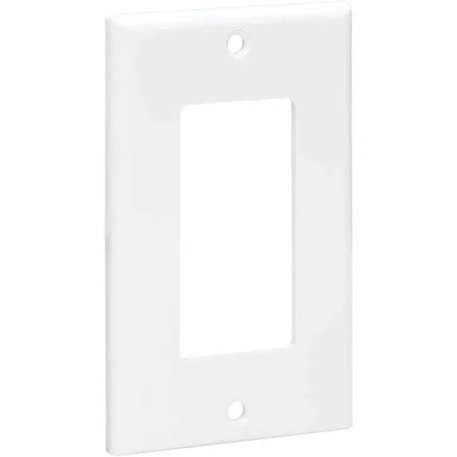 Eaton Tripp Lite Series N042D-100-WH Single-Gang Decora Style Faceplate, White