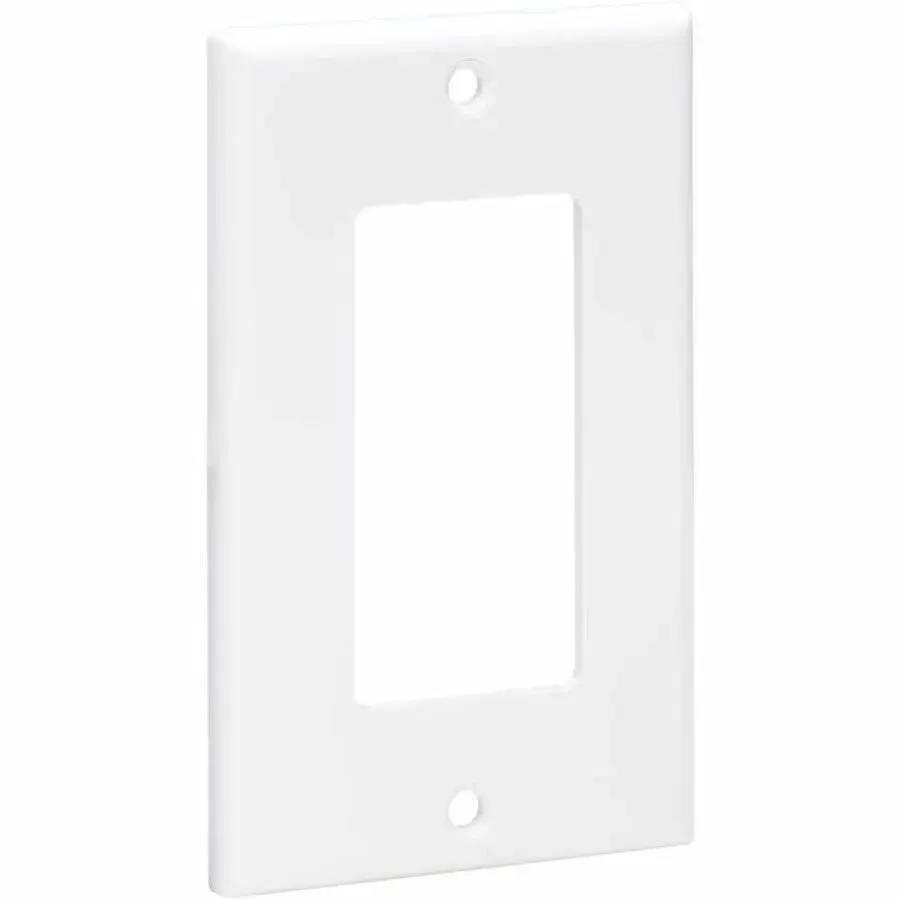 Eaton Tripp Lite Series N042D-100-WH Single-Gang Decora Style Faceplate, White by Eaton Corporation