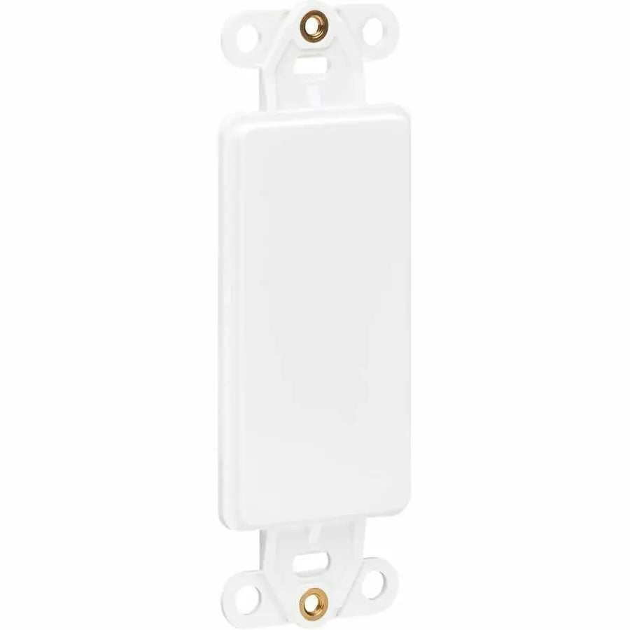 Eaton Tripp Lite Series Center Plate Insert, Decora Style - Vertical, Blank, TAA Compliant