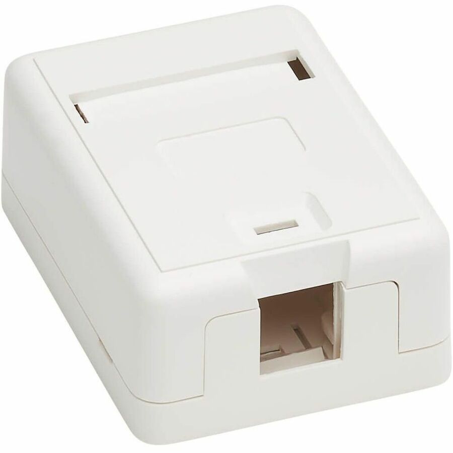 Eaton Tripp Lite Series N082-001-WH Surface-Mount Box for 1-Port Keystone Jack, White