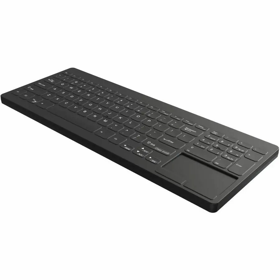 TG3 Electronics KBA-CK95-BRBN-US Wireless Bluetooth Keyboard with Touchpad and IP68 Protection