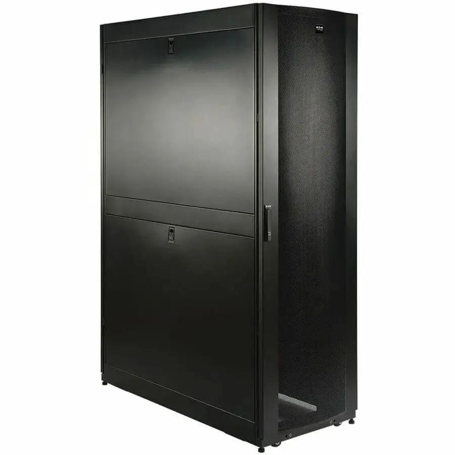 Eaton Corporation Tripp Lite SR45UBDP48 45U Extra-Deep Server Rack with Doors & Side Panels by Eaton Corporation