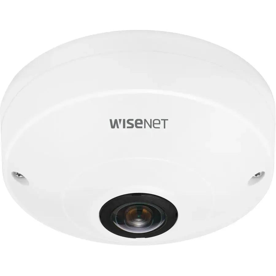Wisenet QNF-8010 6MP Indoor Network Fisheye Camera with 360° View and Intelligent Features by Hanwha Group