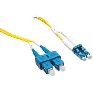 Axiom Memory Solutions LC/SC Singlemode Duplex OS2 9/125 Fiber Optic Cable 0.5m - TAA Compliant