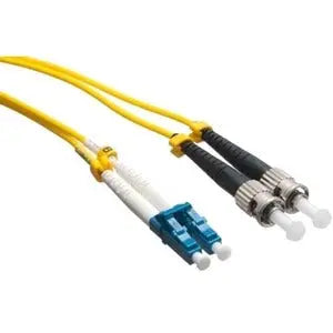 Axiom LC/ST Singlemode Duplex OS2 Fiber Optic Cable 0.5m - TAA Compliant