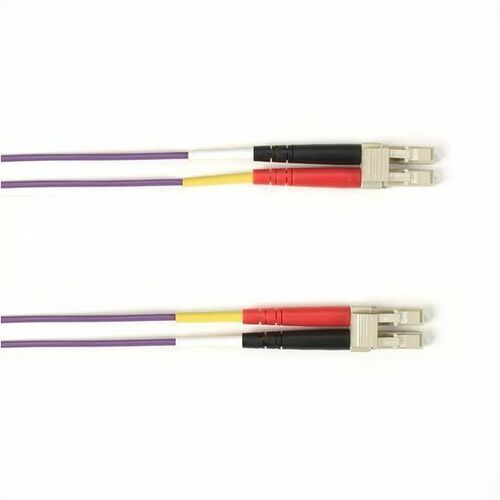 Black Box Fiber Optic Duplex Patch Network Cable - Model FOCMR10-006M-LCLC-VT