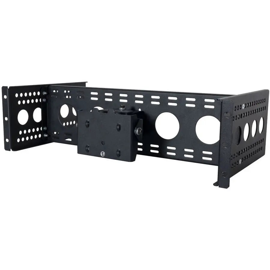 RackSolutions Universal Pivot Rack Mount Monitor Bracket for 19-Inch Server Racks