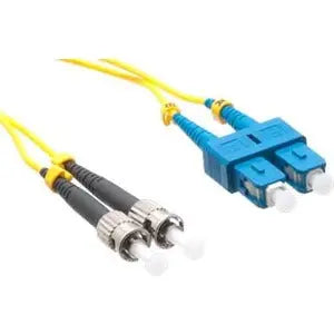 Axiom Memory Solutions Fiber Optic Duplex Network Cable - Yellow, 5M