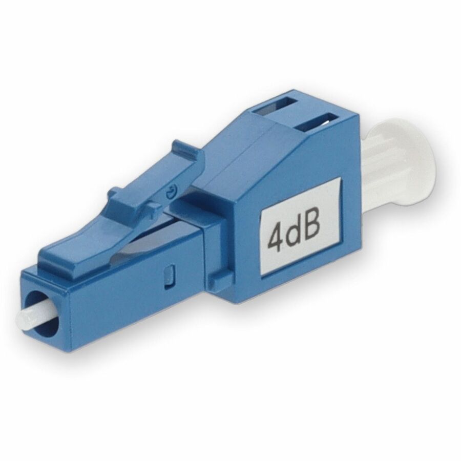 AddOn 4dB Fixed LC Male to LC Female OS1 Single-Mode Fiber Optic Attenuator