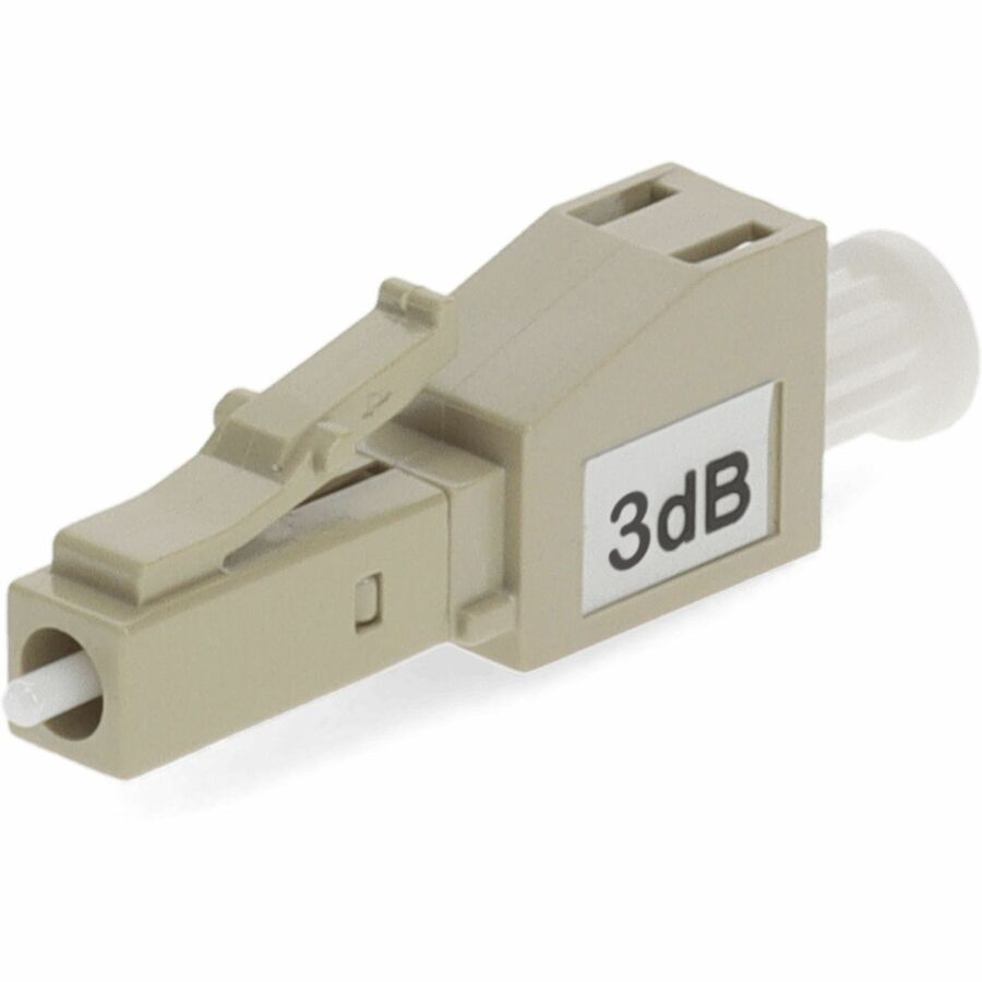 AddOn 2-Pack 3dB Fixed LC Male to LC Female OM3 Multimode Fiber Optic Attenuators