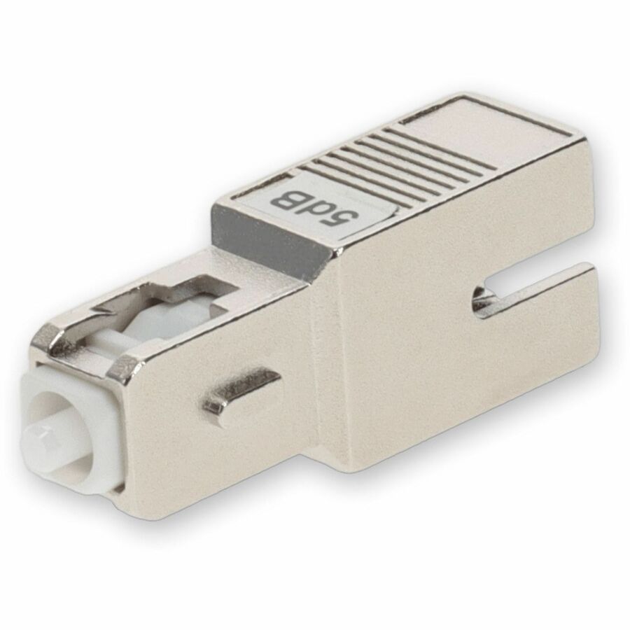 AddOn 5dB Fixed SC Male to SC Female OS1 SMF Simplex Fiber Attenuator