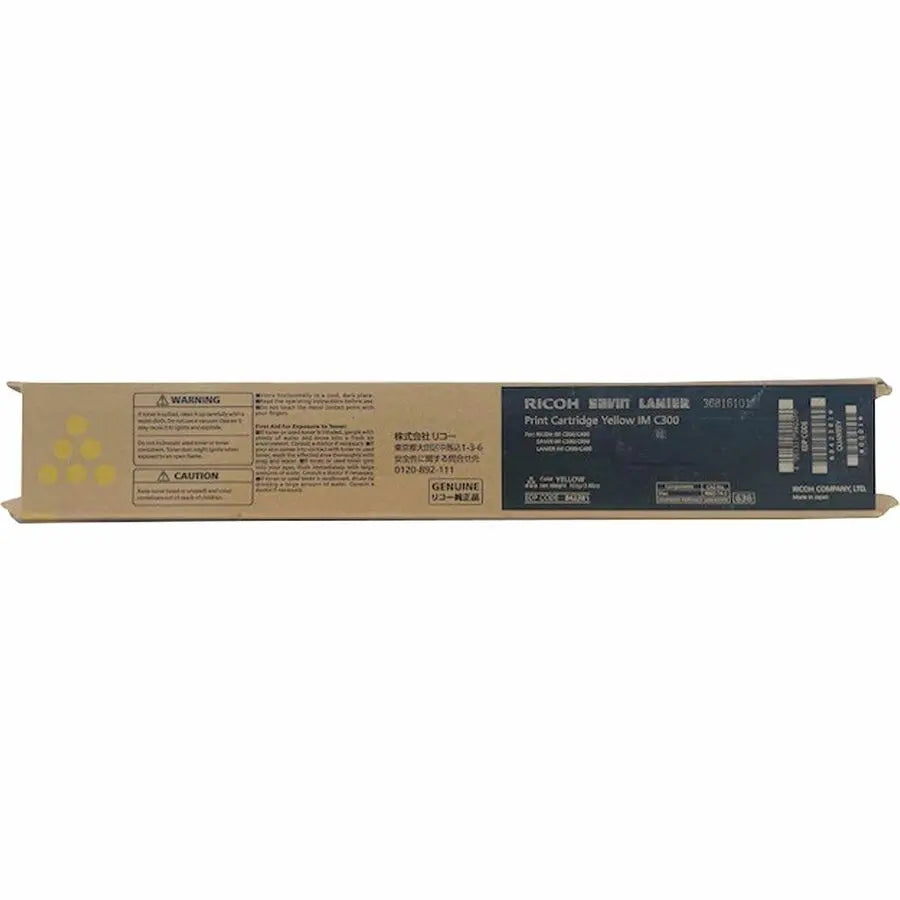 Ricoh IM C300 Yellow Print Cartridge – Original Laser Toner for Ricoh IM C300F, IM C400F, and IM C400RF