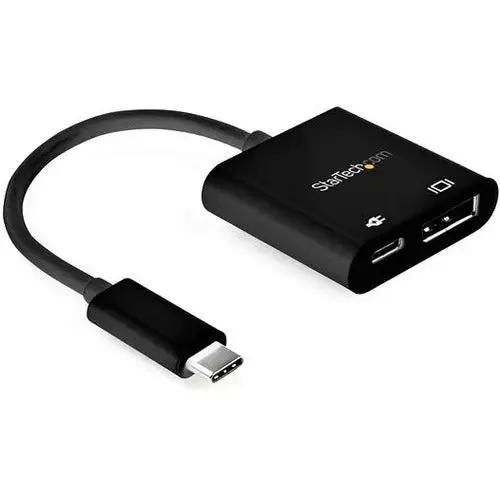 StarTech.com USB-C to DisplayPort Adapter with 60W Power Delivery - 8K/4K Video Output by StarTech.com