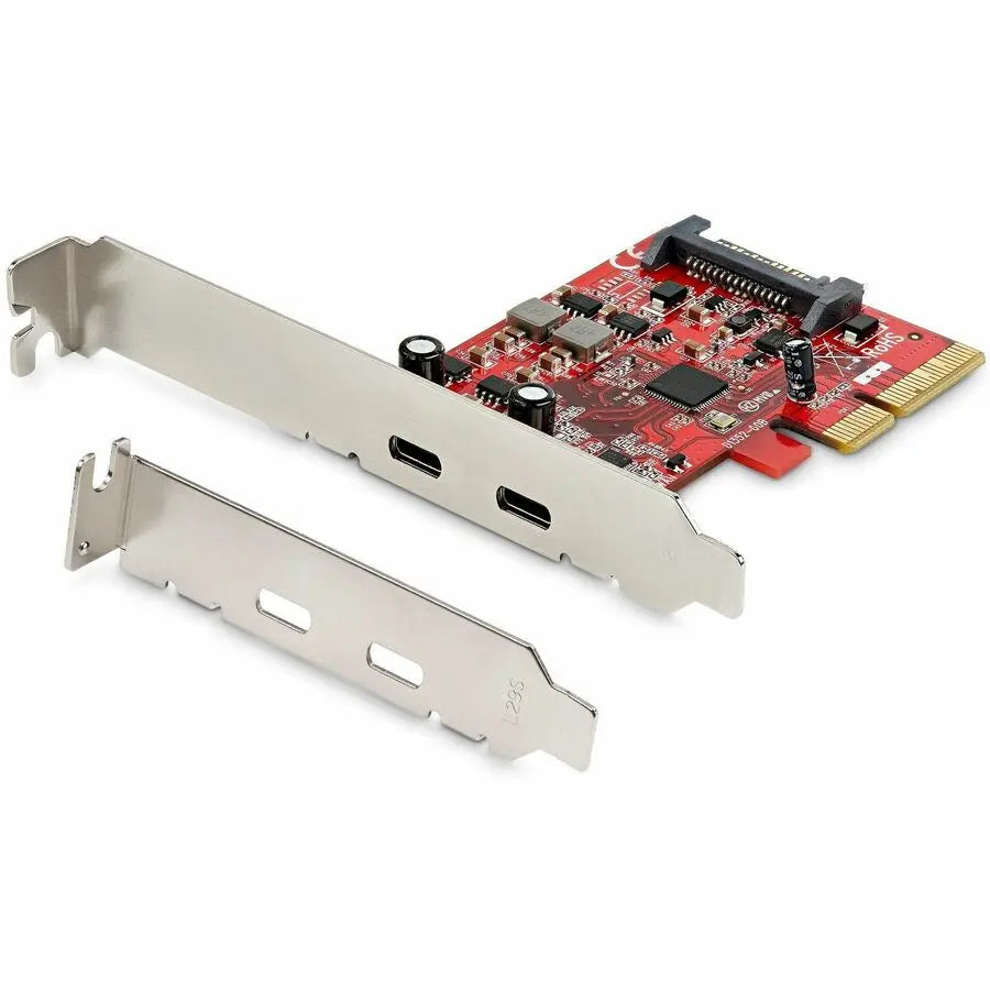 StarTech.com PEXUSB312C3 2-Port PCIe USB 3.2 Gen 2 Card with USB-C 10Gbps Ports