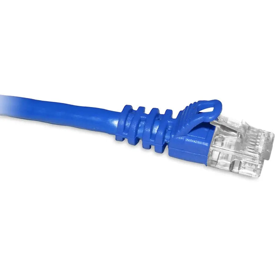 NSI Industries ENET Cat.6a UTP Patch Network Cable – Blue, 10 ft
