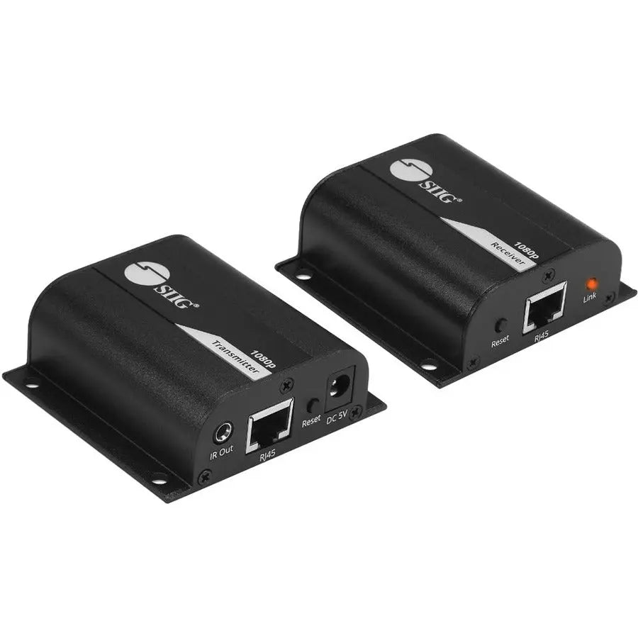SIIG Full HD HDMI Extender over Cat5e/6 with IR - 164ft Model CE-H26011-S1