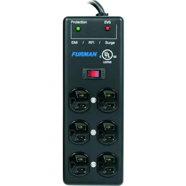Furman SS-6B-PRO 6-Outlet Surge Suppressor and Power Protector