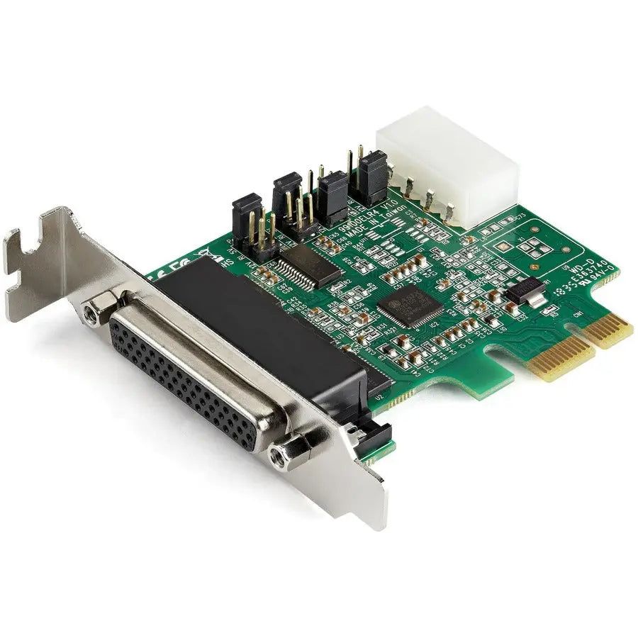 StarTech.com 4-Port PCIe Serial Adapter Card PEX4S953LP with 16950 UART for Windows and Linux