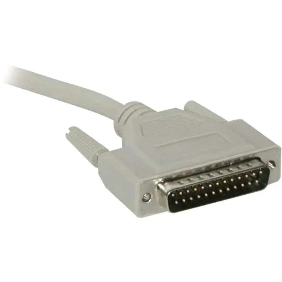 C2G 10ft DB25 Male to Female Serial and Parallel Extension Cable with Molded Connectors by Legrand Group