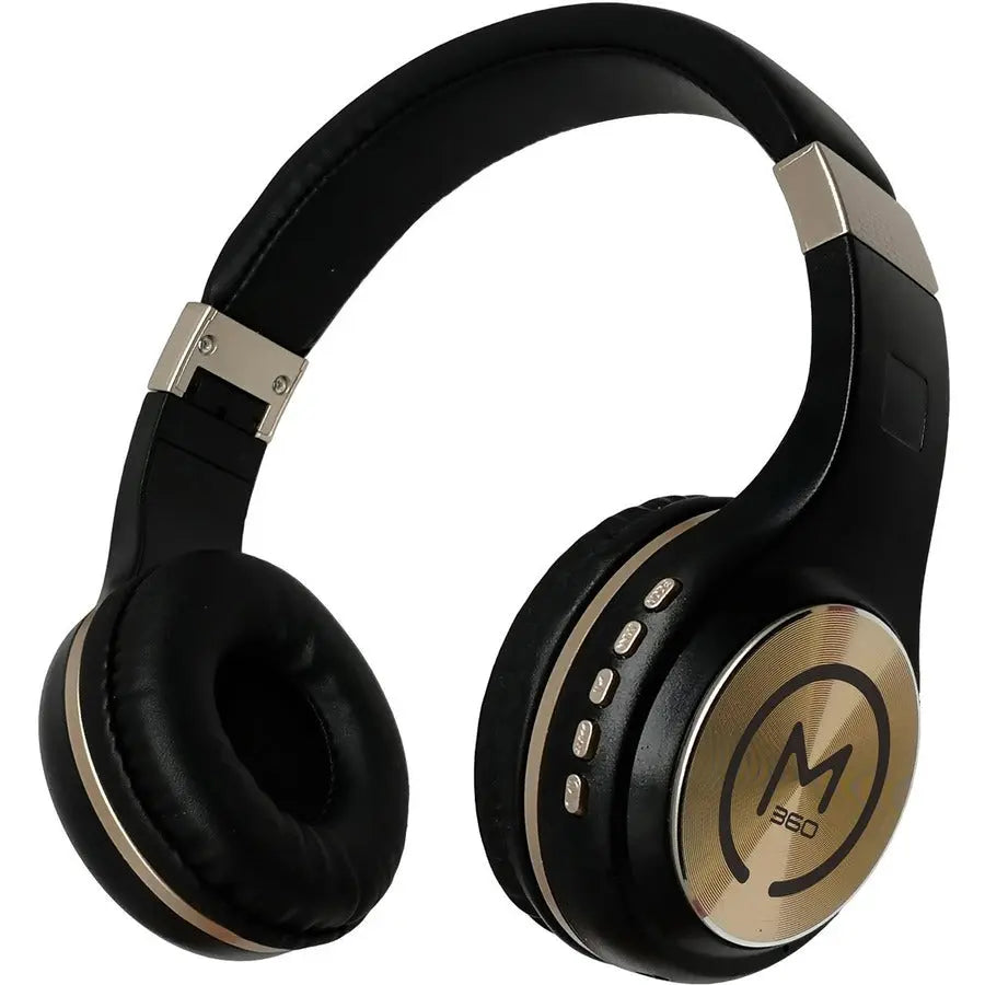Morpheus 360 Serenity HP5500G Wireless Over-Ear Headphones – Bluetooth 5.0, HiFi Stereo Sound with Deep Bass, Foldable Design for Travel and Home Use