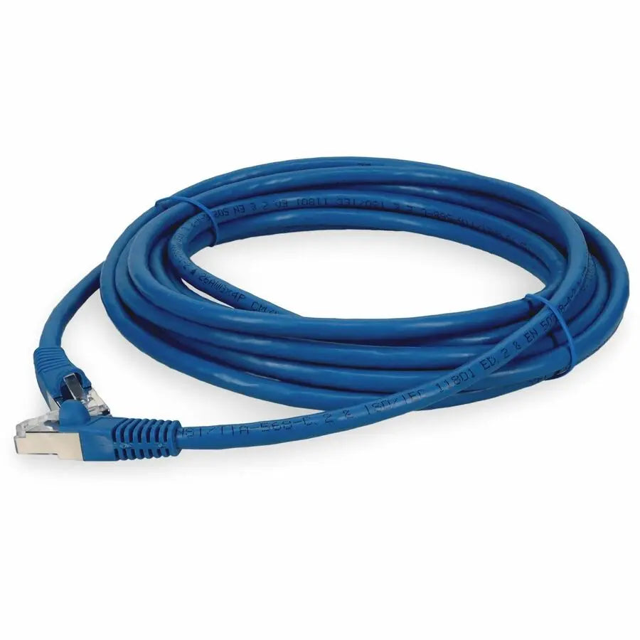 AddOn 15ft Category 7 Shielded Twisted Pair Network Cable - Blue RJ-45 (Male) to RJ-45 (Male)