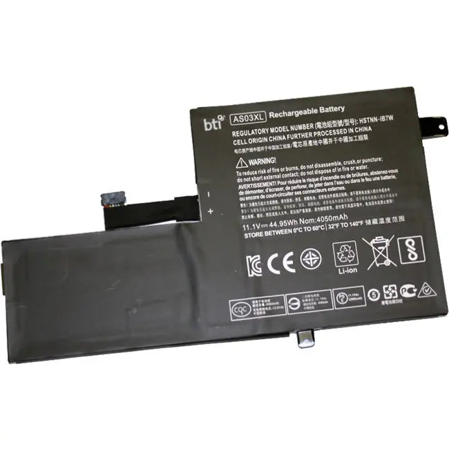 Battery Technology Inc. AS03XL-BTI Compatible HP 11 G5 Chromebook Battery