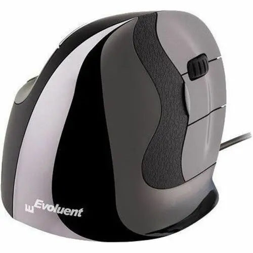 Evoluent VerticalMouse D Large – Ergonomic USB Mouse for Mac with Laser Sensor and Customizable Buttons