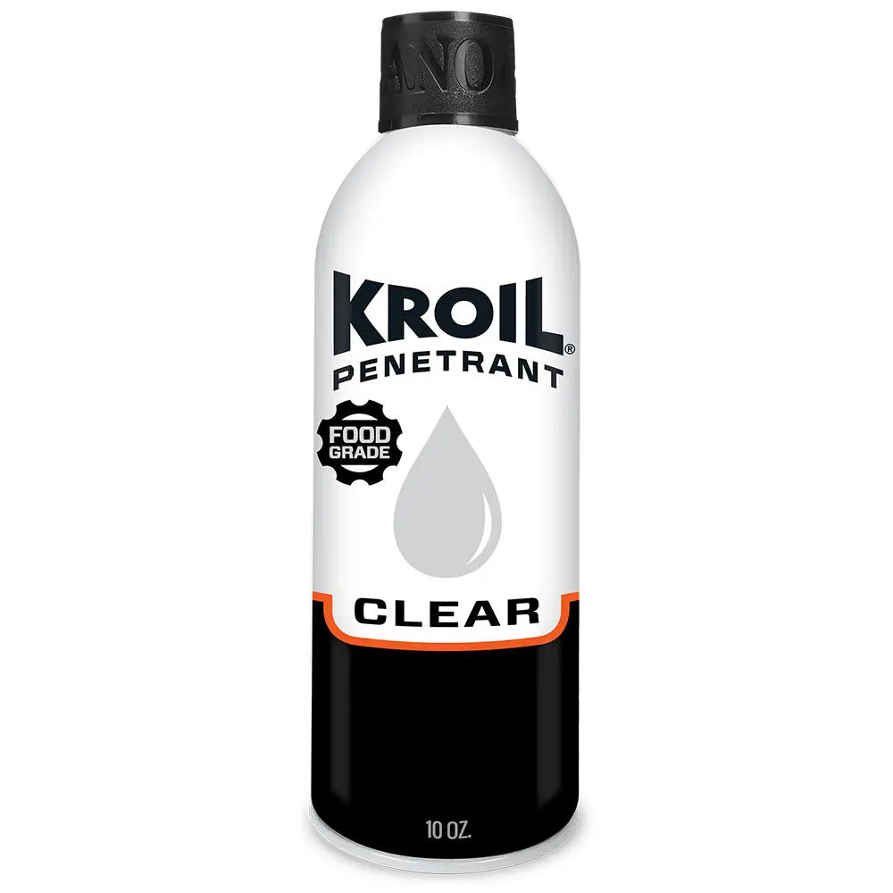 Kroil CKS102 Clear Food Grade Penetrating Oil - 10oz Aerosol Can