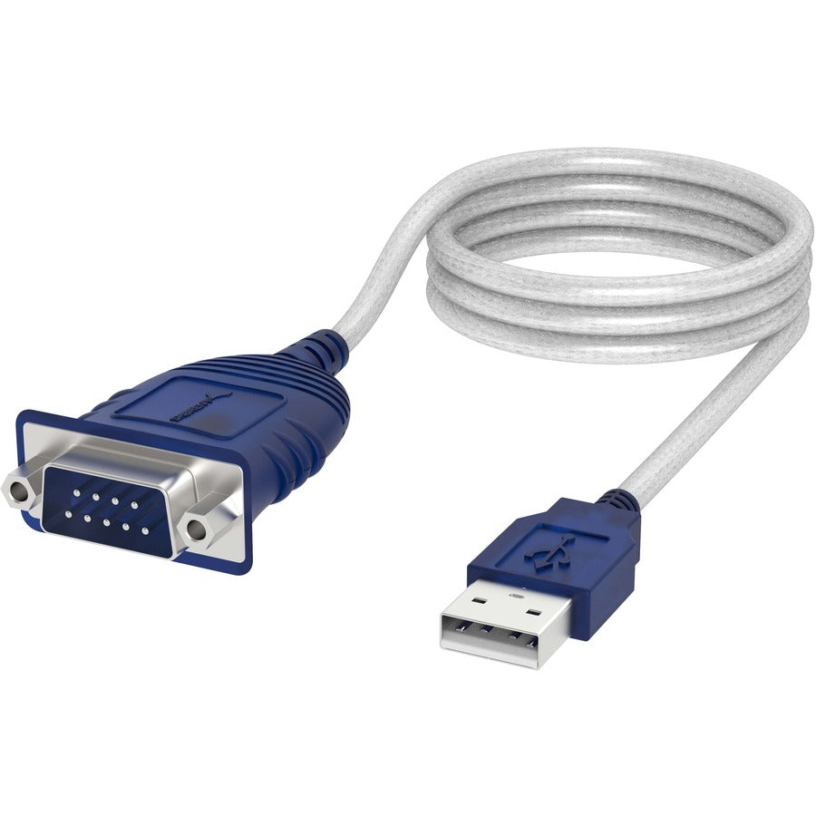 Sabrent CB-9P6F USB 2.0 to Serial (9-Pin) DB-9 RS-232 Converter Cable, 6 Feet