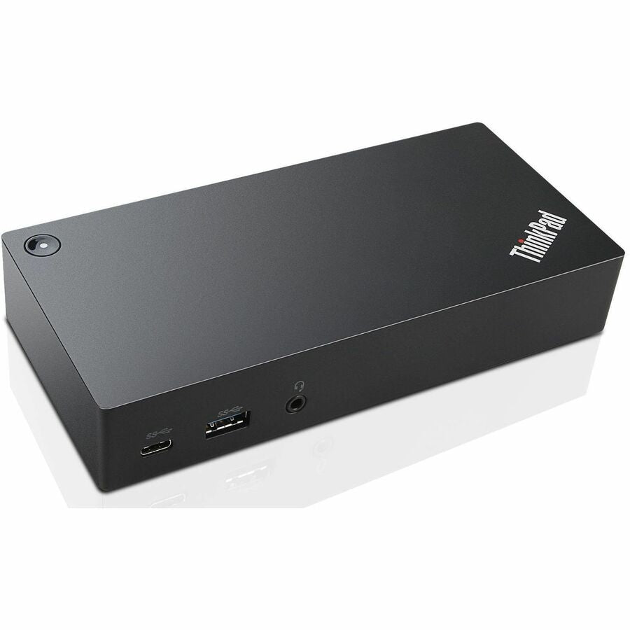 Lenovo Docking Station with USB Type C and 6 USB Ports – Refurbished Model 40A90090US-RF