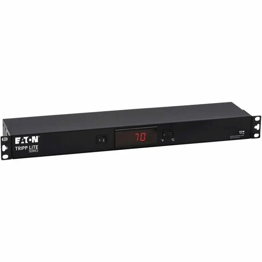 Eaton Tripp Lite Series 1U Digital Temperature Sensor and Blanking Panel with LCD Display
