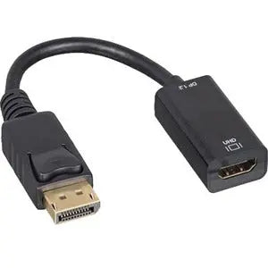 Axiom DisplayPort Male to HDMI Female Adapter - Versatile Audio/Video Connectivity Solution