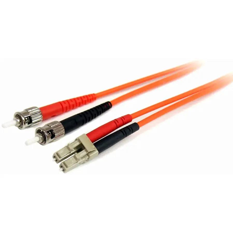 StarTech.com 1m Multimode Duplex Fiber Optic Patch Cable LC to ST, 62.5/125 LSZH Jacket by StarTech.com