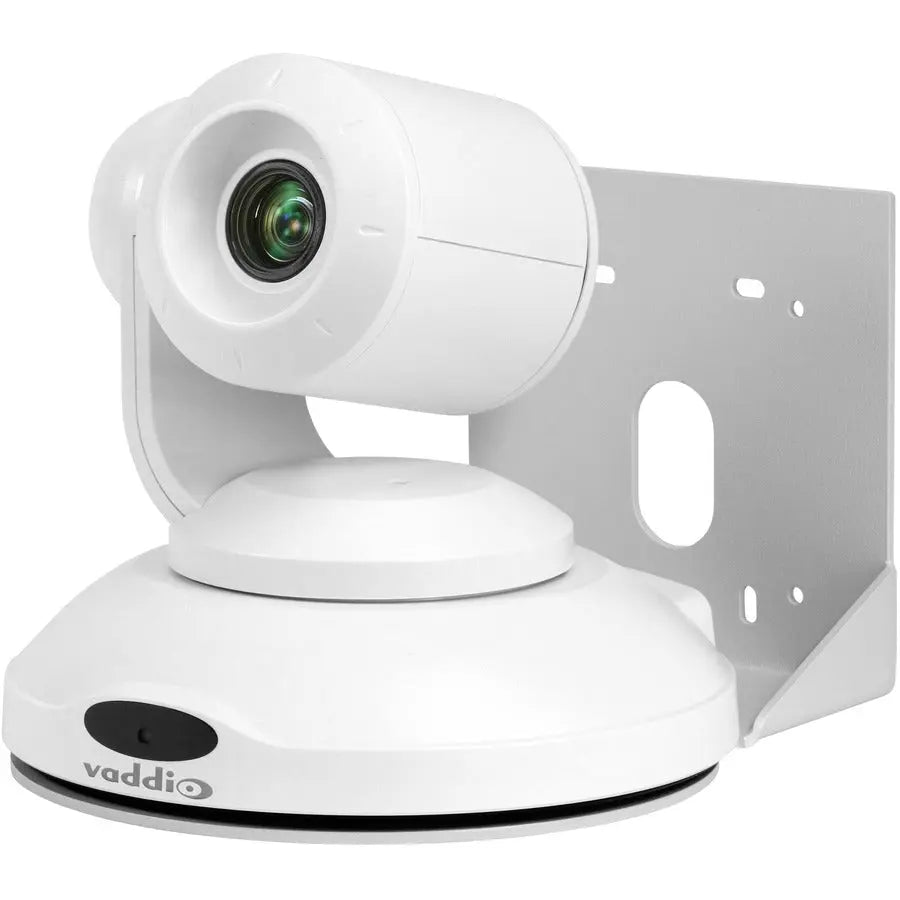 Vaddio EasyIP 10 Camera White – High-Definition PTZ Video Conferencing Camera with 10x Optical Zoom