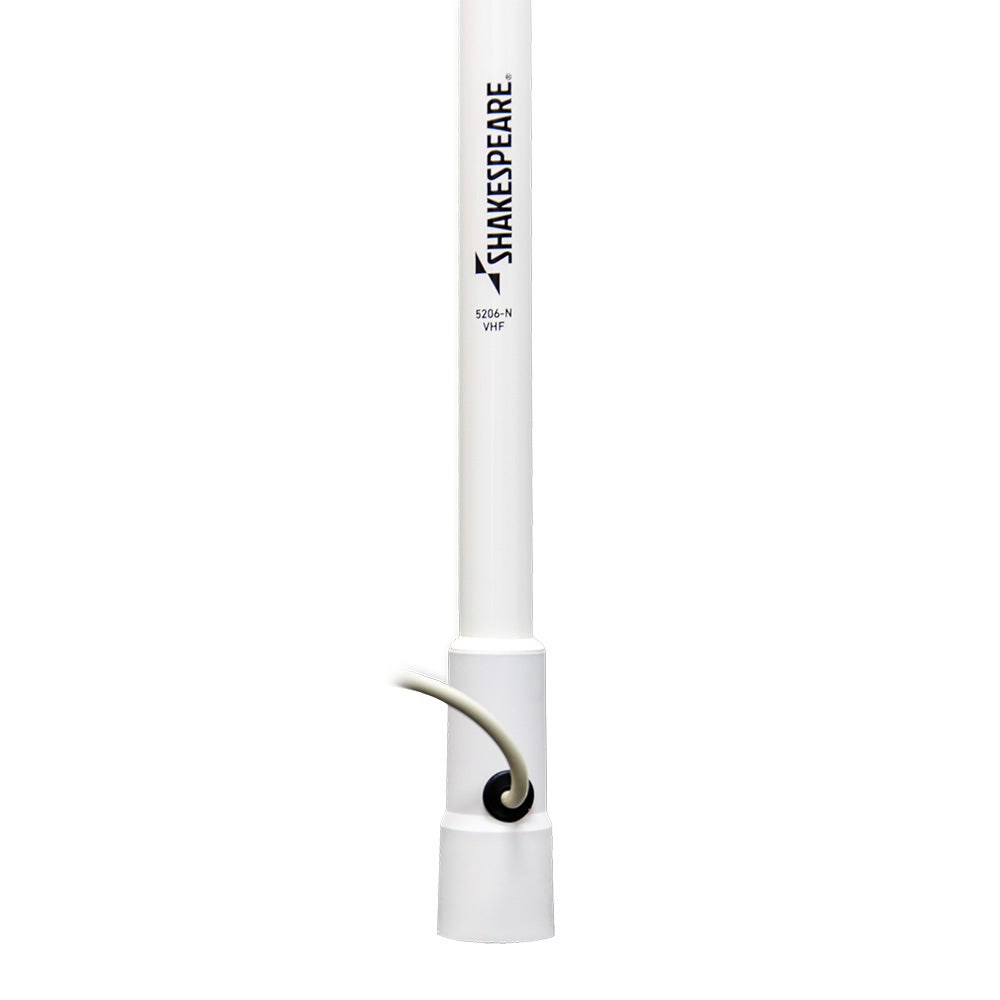 Shakespeare 5206-N 8' VHF Marine Antenna with Nylon Ferrule