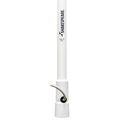 Shakespeare 5206-N 8' VHF Marine Antenna with Nylon Ferrule