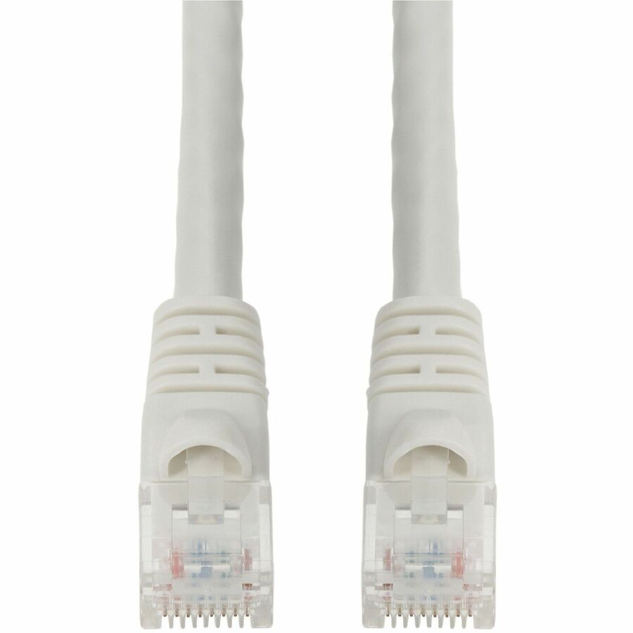 AddOn 14ft White CAT6A PVC Ethernet Cable with RJ-45 Male Connectors