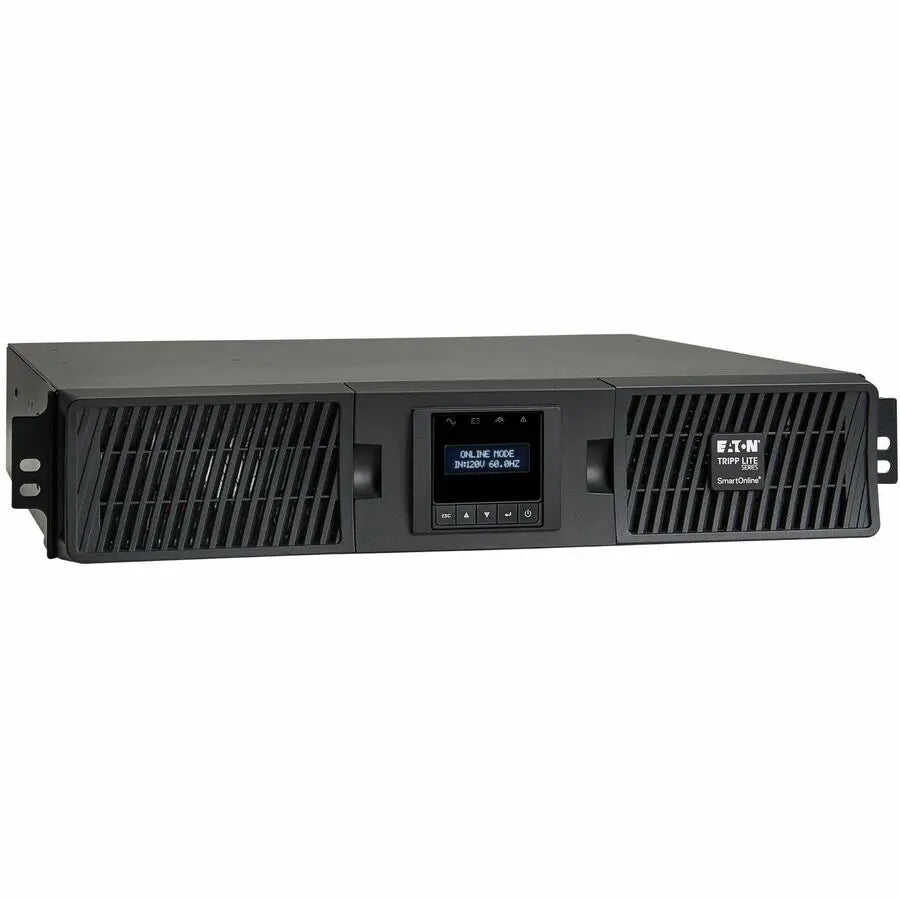 Eaton Corporation Tripp Lite SmartOnline SU3000RTXLCD2UN 3000VA Rack-Mountable Double-Conversion UPS with Network Management