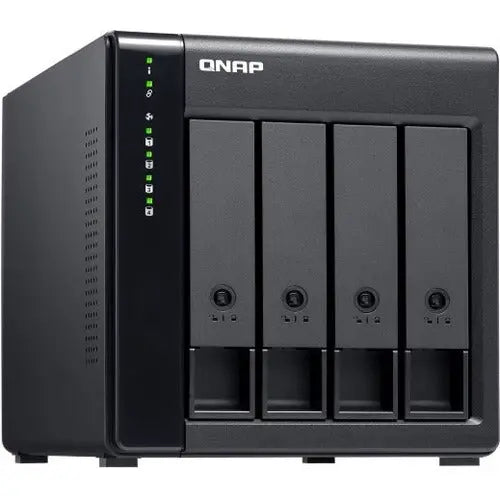 QNAP TL-D400S Drive Enclosure SATA/600 with Mini-SAS Host Interface for High-Performance Storage Expansion