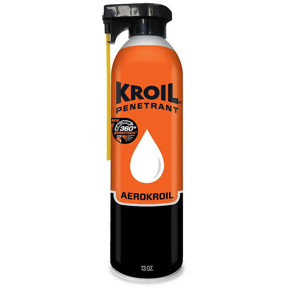 Kroil Original Penetrant Aerosol Spray 13oz - Industry-Trusted Rust and Corrosion Penetrating Oil
