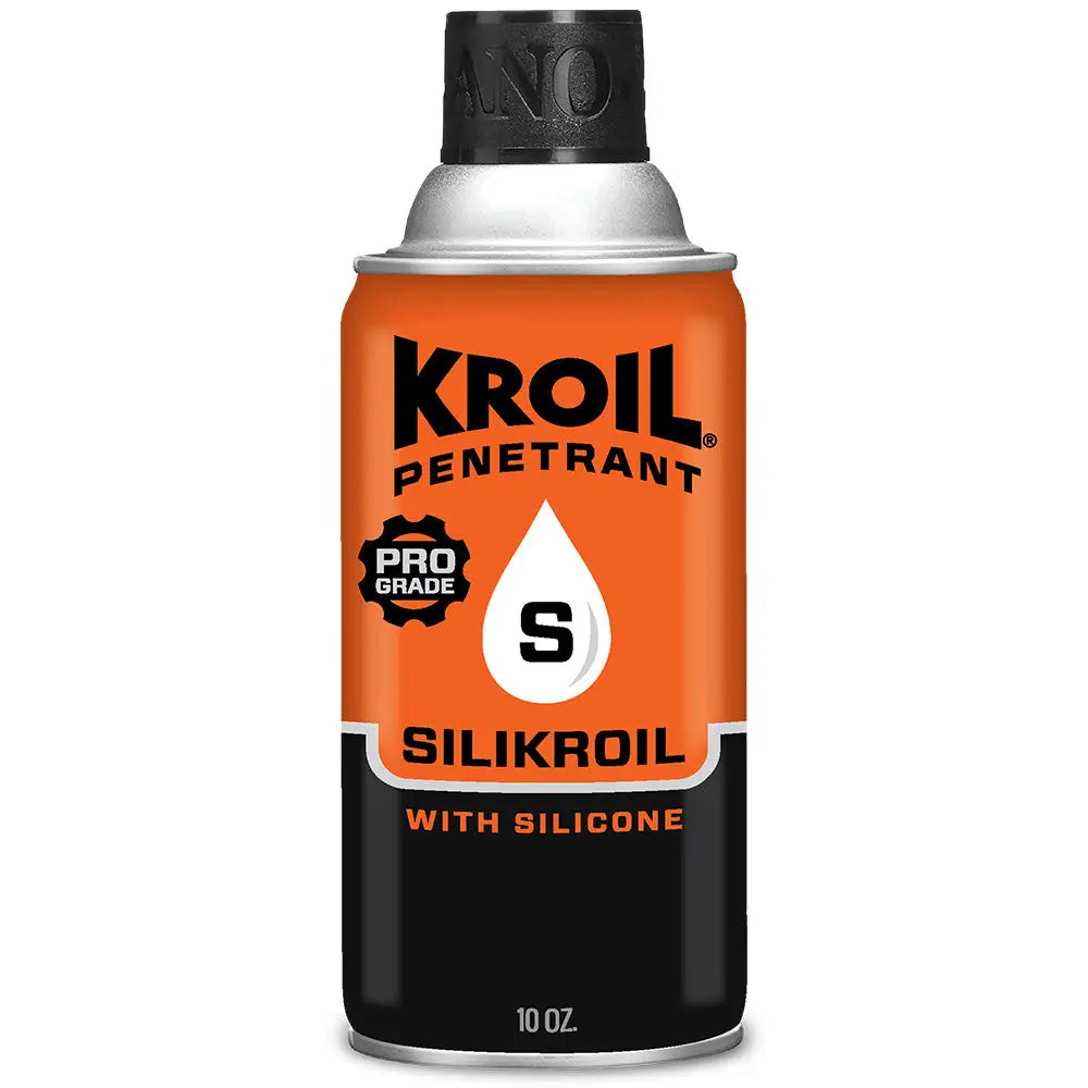 Kroil Silikroil Penetrant Aerosol – 10 oz Can with Silicone for Rust and Corrosion Removal