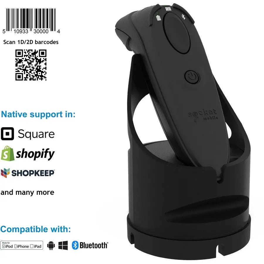 Socket Mobile DuraScan D740 v20 Bluetooth Barcode Scanner with Charging Dock