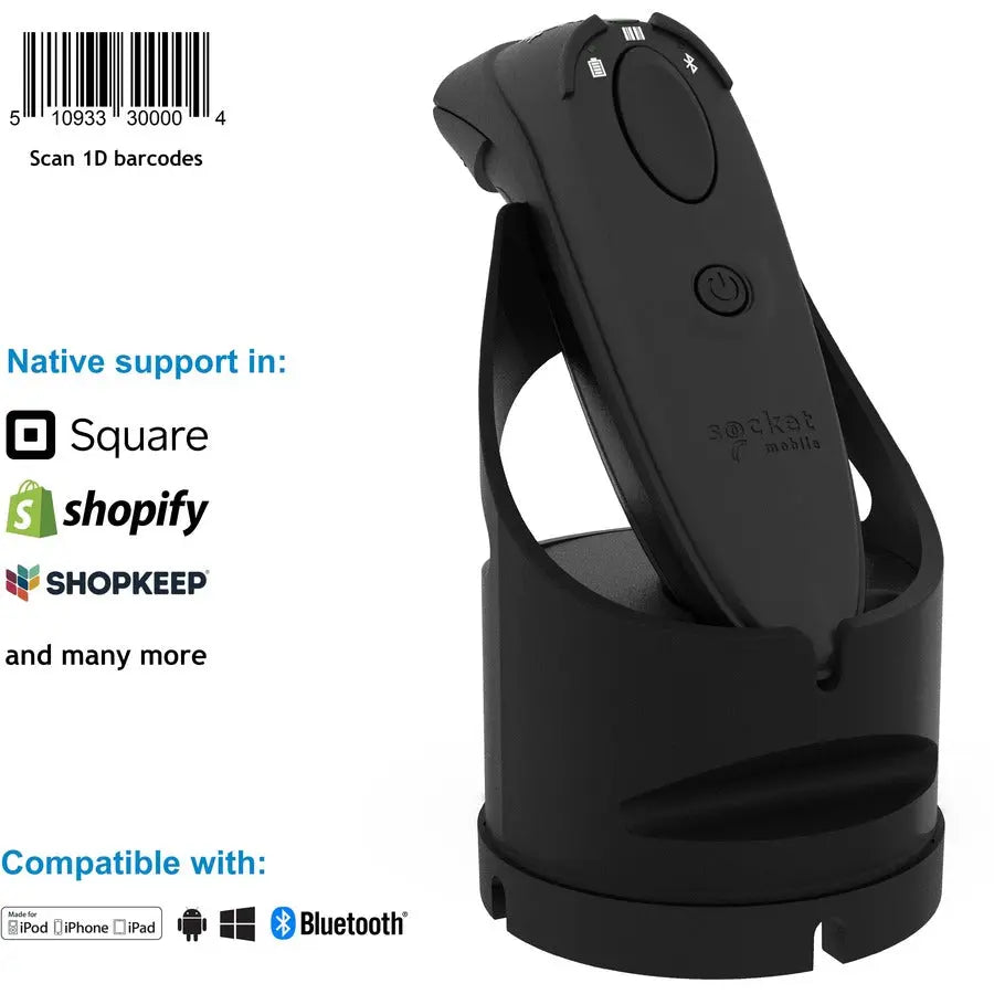 Socket Mobile DuraScan® D730 Laser Barcode Scanner with Charging Dock